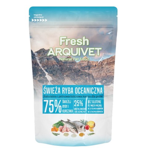 Arquivet Fresh PRÓBKA ARQUIVET FRESH Półwilgotna karma dla psa ryba oceaniczna 100 g