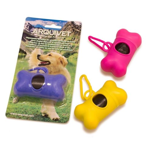 Arquivet [W] ARQUIVET Dyspenser na woreczki + rolka 15 sztuk GRATIS