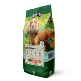 Canun Canun Terra Supremus z dodatkiem jagnięciną 18 kg karma dla psów dorosłych - właściwości odkażające