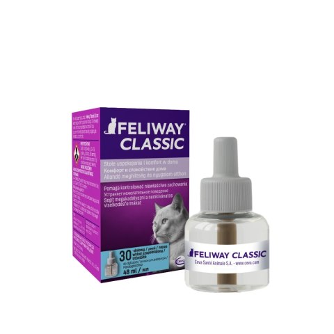 Ceva Animal Health Polska Sp. z o.o. Ceva Animal Health Polska Sp. Z O.o Feliway Classic Wkład Dyfuzora 48ml