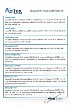 Divinus Divinus Performance dla owczarka niemieckiego 20kg