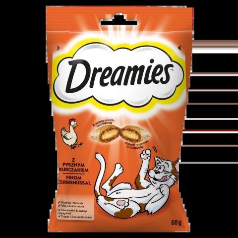 Dreamies DREAMIES Przysmak Dla Kota Z Kurczakiem 60g