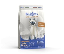 Naxos NAXOS CAT STERILIZED dla kotów sterylizowanych na bazie wołowiny, bawoła i jagnięicny 1,5 kg