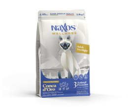 Naxos NAXOS CAT STERILIZED karma dla kotów dorosłych na bazie kaczki, kurczaka i indyka 1,5 kg