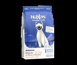 Naxos NAXOS CAT STERILIZED monobiałkowa karma dla kotów sterylizowanych wieprzowina i opuncja figowa 1,5 kg