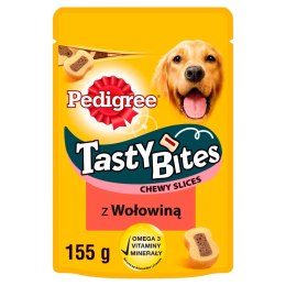 Pedigree Pedigree Tasty Bites Chewy Slice Przysmak Dla Dorosłych Psów Z Wołowiną 155g