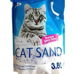 Cat Sand Qingdao Joint And Lucky Industrial Cat Sand Żwirek Silikonowy 3,8l