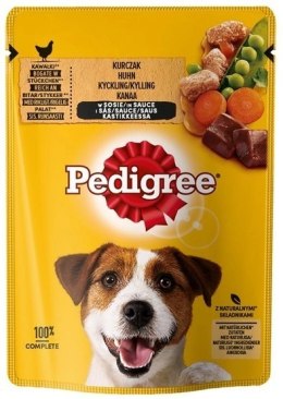 Pedigree Pedigree Mokra Karma Dla Dorosłych Psów Z Kurczakiem I Warzywami W Sosie 100g