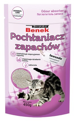 Certech-Super Benek CERTECH-SUPER BENEK Pochłaniacz Zapachów Lawenda 450g
