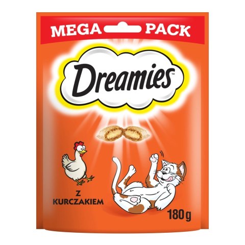 Dreamies DREAMIES Przysmak Dla Kota Z Kurczakiem 180g