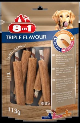 8in1 8in1 Triple Flavour Żeberka Kurczak 6szt