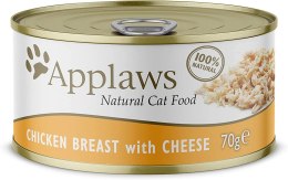 Applaws APPLAWS Chicken Breast With Cheese In Broth 70g