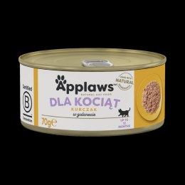 Applaws APPLAWS Kitten Chicken In Jelly Tin 70g