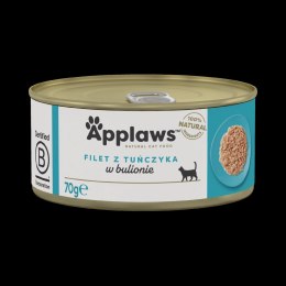 Applaws APPLAWS Tuna Fillet In Broth 70g
