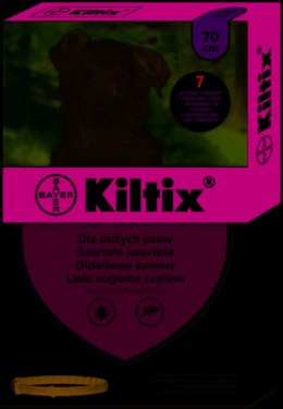 Bayer Bayer Kiltix Obroża Na Kleszcze I Pchły Dla Psa 70cm