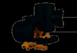 Flexi Flexi Pojemnik Multi Box Czarny Do Flexi Classic, Design, Fun, Comfort