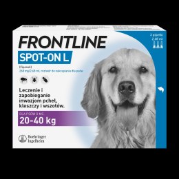 Frontline (Boehringer Ingelheim) FRONTLINE Spot On Dla Psa 3x2,68ml