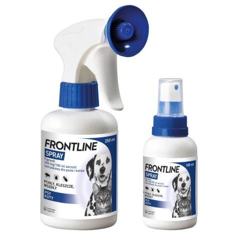 Frontline (Boehringer Ingelheim) FRONTLINE Spray Dla Psów I Kotów 250ml