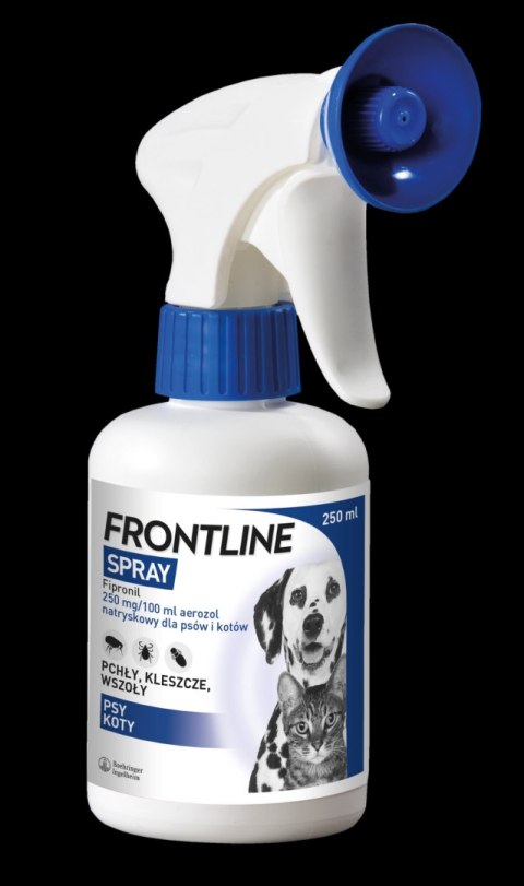 Frontline (Boehringer Ingelheim) FRONTLINE Spray Dla Psów I Kotów 250ml