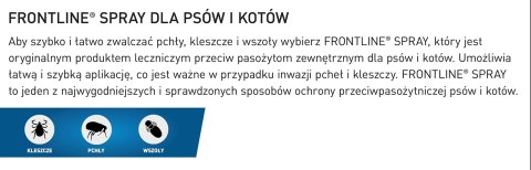 Frontline (Boehringer Ingelheim) FRONTLINE Spray Dla Psów I Kotów 250ml