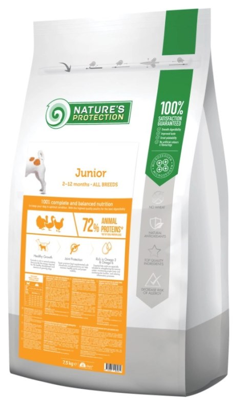 Nature's Protection Nature's Protection Junior Poultry All Breeds 7,5kg