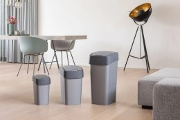 Curver Curver Flip Bin Kosz Na Śmieci Szaro-Grafitowy 10l