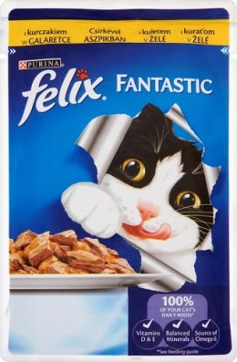 Felix Felix Fantastic Kurczak W Galaretce 85g