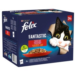 Felix Felix Fantastic Wiejskie Smaki W Galaretce 24x85g