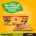 Pedigree Pedigree Mokra Karma Dla Dorosłych Psów Saszetka Mix Smaków (Z Kurczakiem I Warzywami, Z Wołowiną I Warzywami, Z Indykiem I Marc