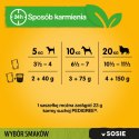 Pedigree Pedigree Mokra Karma Dla Dorosłych Psów Saszetka Mix Smaków (Z Kurczakiem I Warzywami, Z Wołowiną I Warzywami, Z Indykiem I Marc