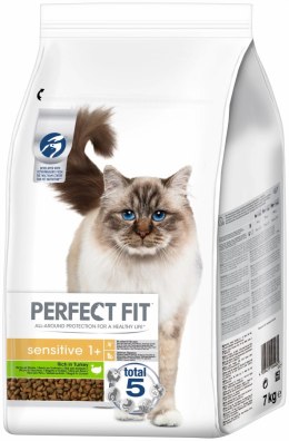 Perfect Fit PERFECT FIT Sensitive 1+ Z Indykiem 7kg
