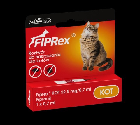 Vet-Agro Vet-Agro Fiprex Dla Kota 0,7ml