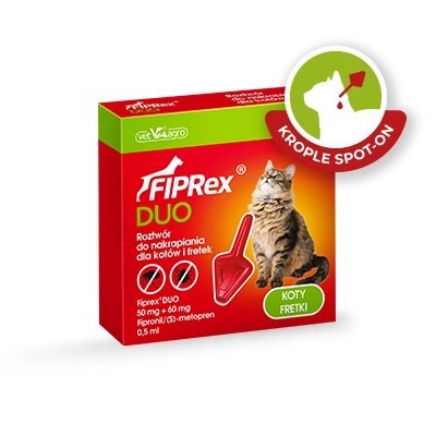 Vet-Agro Vet-Agro Fiprex Duo Kot, Fretka 0,5ml