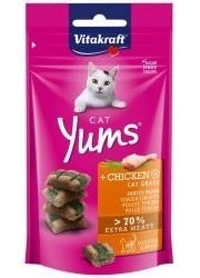 Vitakraft Vitakraft Cat Yums Przysmak Z Kurczakiem I Trawą 40g