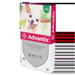 Bayer Bayer Advantix Krople Na Kleszcze I Pchły 4x0,4ml