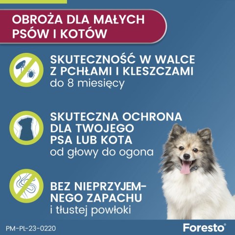 Elanco Bayer Foresto Obroża Dla Kotów I Psów 38cm