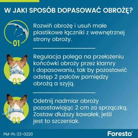 Elanco Bayer Foresto Obroża Dla Kotów I Psów 38cm