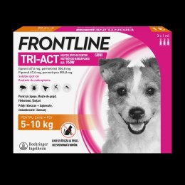 Frontline (Boehringer Ingelheim) FRONTLINE Tri-Act Dla Psów 3x1ml