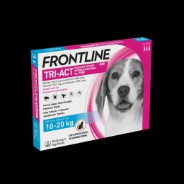 Frontline (Boehringer Ingelheim) FRONTLINE Tri-Act Dla Psów 3x2ml