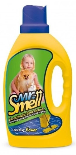 Laboratorium DermaPharm Laboratorium DermaPharm Mr Smell Bioenzymatyczny Płyn Do Mycia Podłóg Kwiatowy 1l