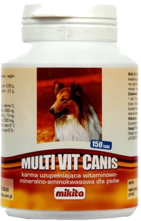 Mikita Mikita Multi Vit Canis 150 Tabletek