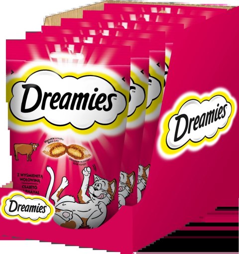 Dreamies DREAMIES Przysmak Dla Kota Z Wołowiną 60g