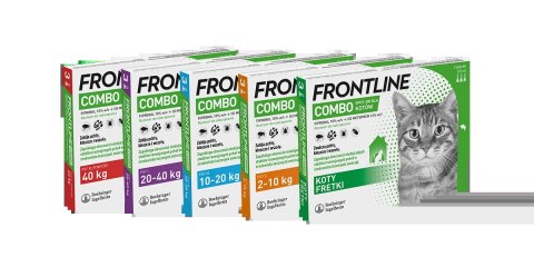 Frontline (Boehringer Ingelheim) FRONTLINE Combo Spot-On Dla Psów 3x2,68ml