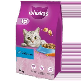 Whiskas WHISKAS Karma Sucha Dla Kota 1+ Z Tuńczykiem 14kg