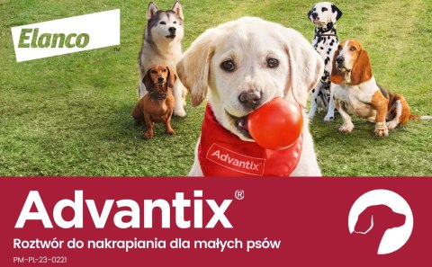 Bayer Bayer Advantix Krople Na Kleszcze I Pchły 4x1ml