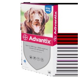 Bayer Bayer Advantix Krople Na Kleszcze I Pchły 4x4ml