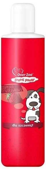 Over Zoo OVER ZOO Szampon Frutti Power Truskawkowy Dla Szczeniąt 200ml