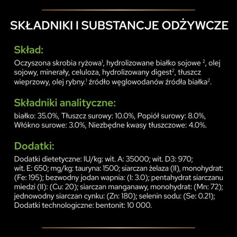 PRO PLAN Veterinary Diets PURINA Pro Plan Veterinary Diets HA Hypoallergenic Cat 1,3kg