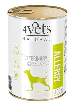 4Vets Natural Dolina Noteci 4Vets Allergy Dla Psów 400g