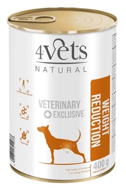 4Vets Natural Dolina Noteci 4Vets Dla Psów Weight Reduction 400g